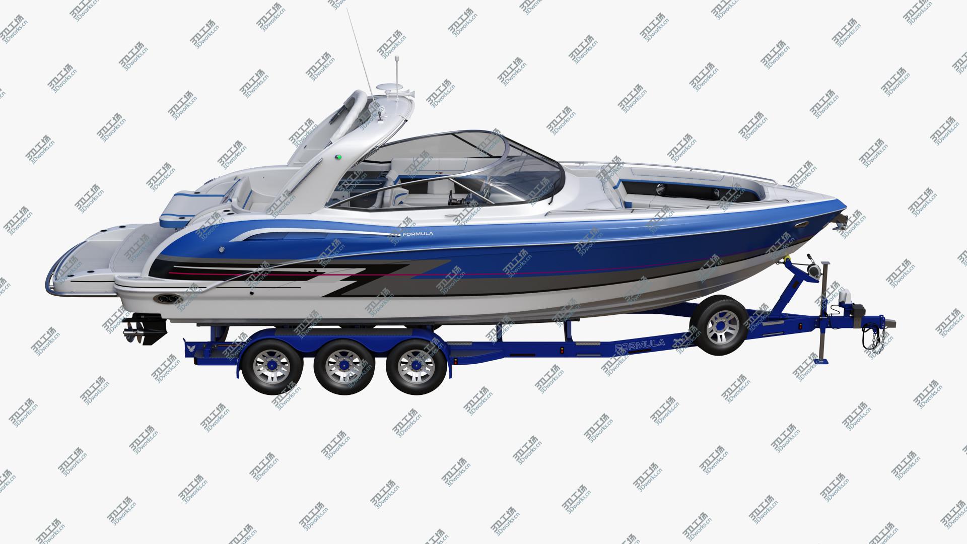 images/goods_img/202104094/3D model Formula 350 FX CBR Luxury Sport Boat and Trailer Phoenix/2.jpg